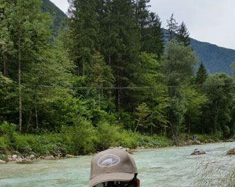 Fly fishing Soča Slovenia