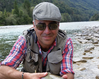 Fly fishing Soča Slovenia