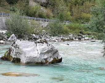 Fly fishing Soča Slovenia