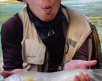 Fly fishing Soča Slovenia